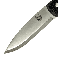 Mk II TBS Boar Bushcraft Knife - Firesteel Edition - Black Micarta